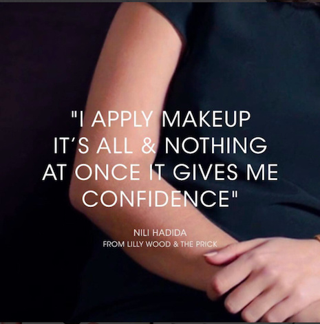 Nili Hadida in the YSLBeauty campaign