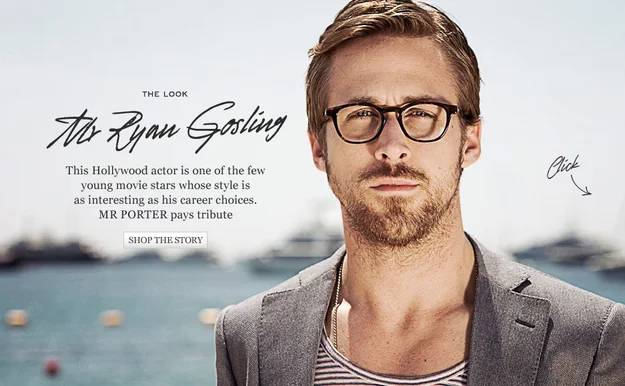 Ryan Gosling for Warby Parker 