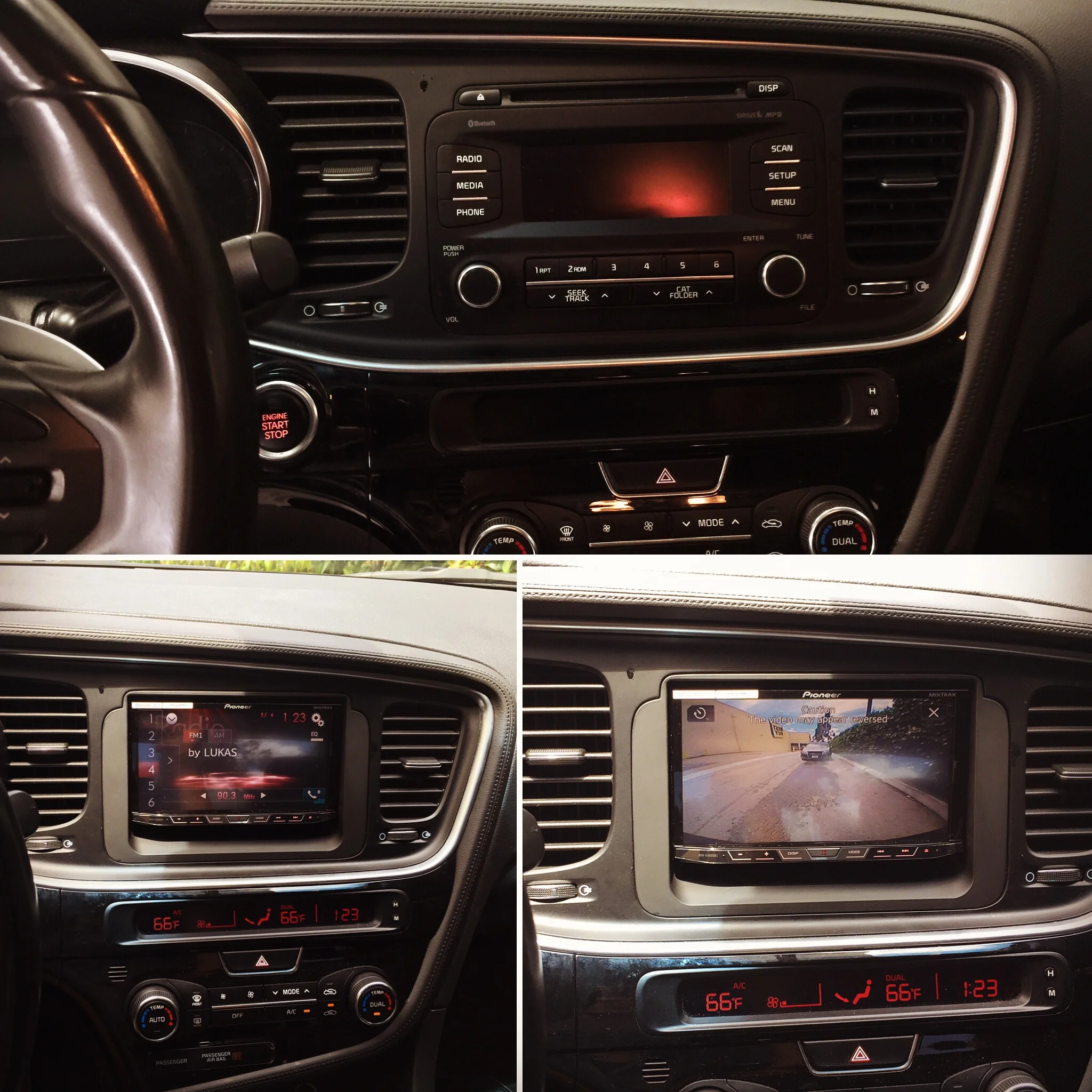 2015 Kia Optima Radio Upgrade and Camera Install — Twelve Volt Technologies