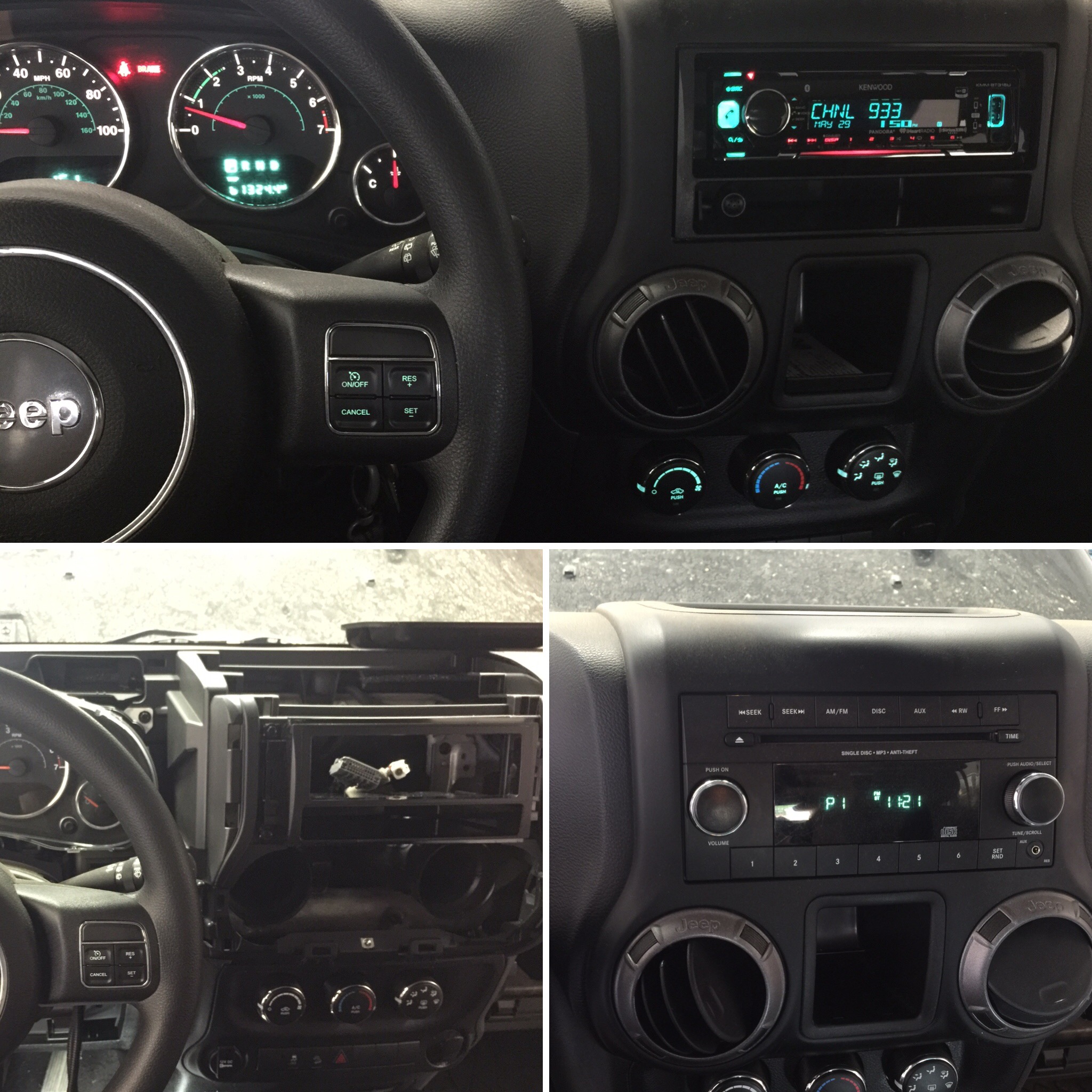 2016 Jeep Wrangler Stereo and Subwoofer — Twelve Volt Technologies