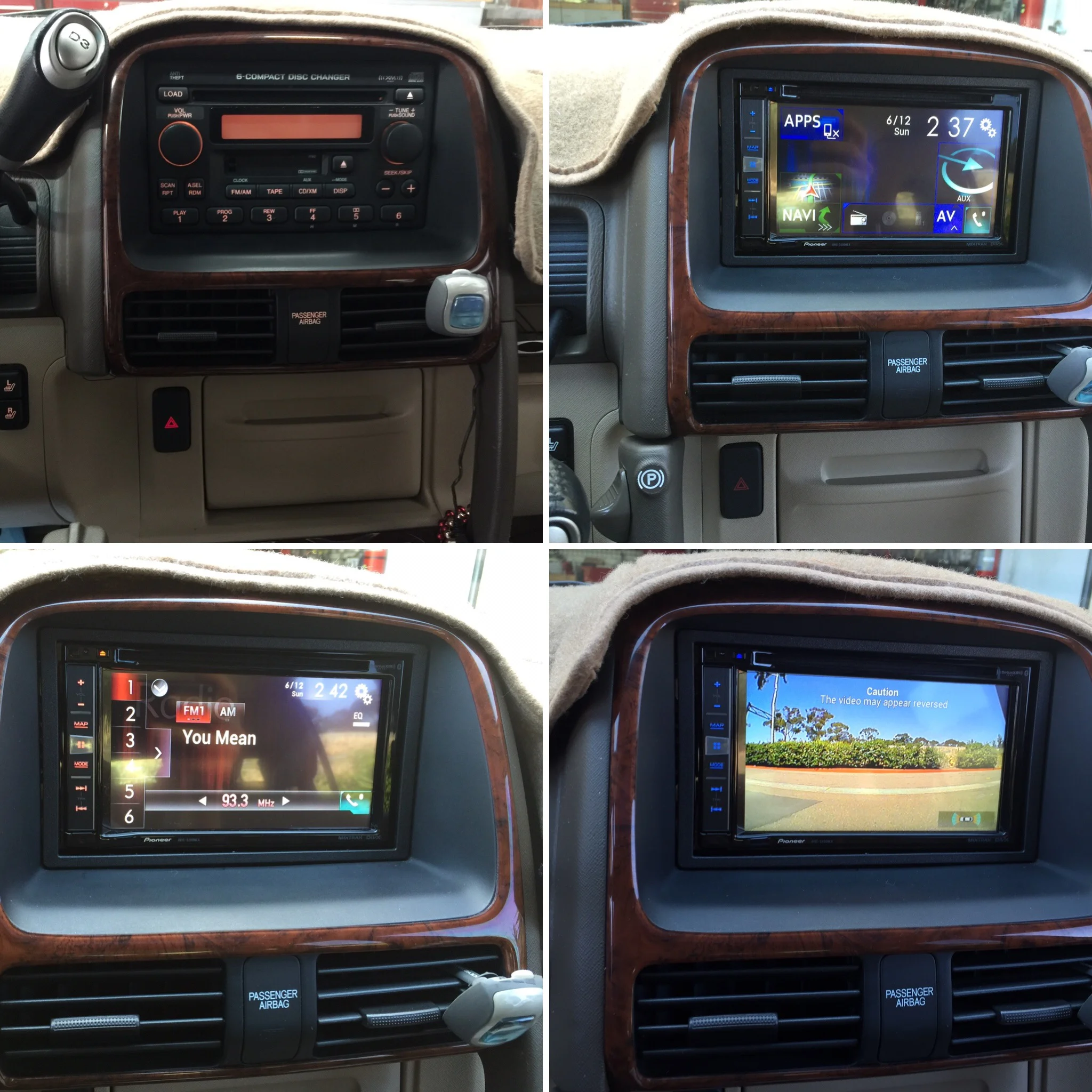 2006 Honda CRV DDIN and Camera