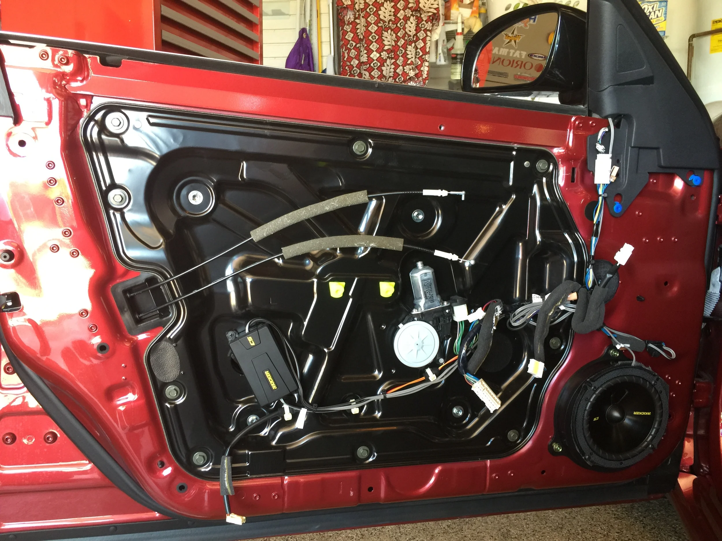 2006 Infiniti M45 Front Speaker Upgrade