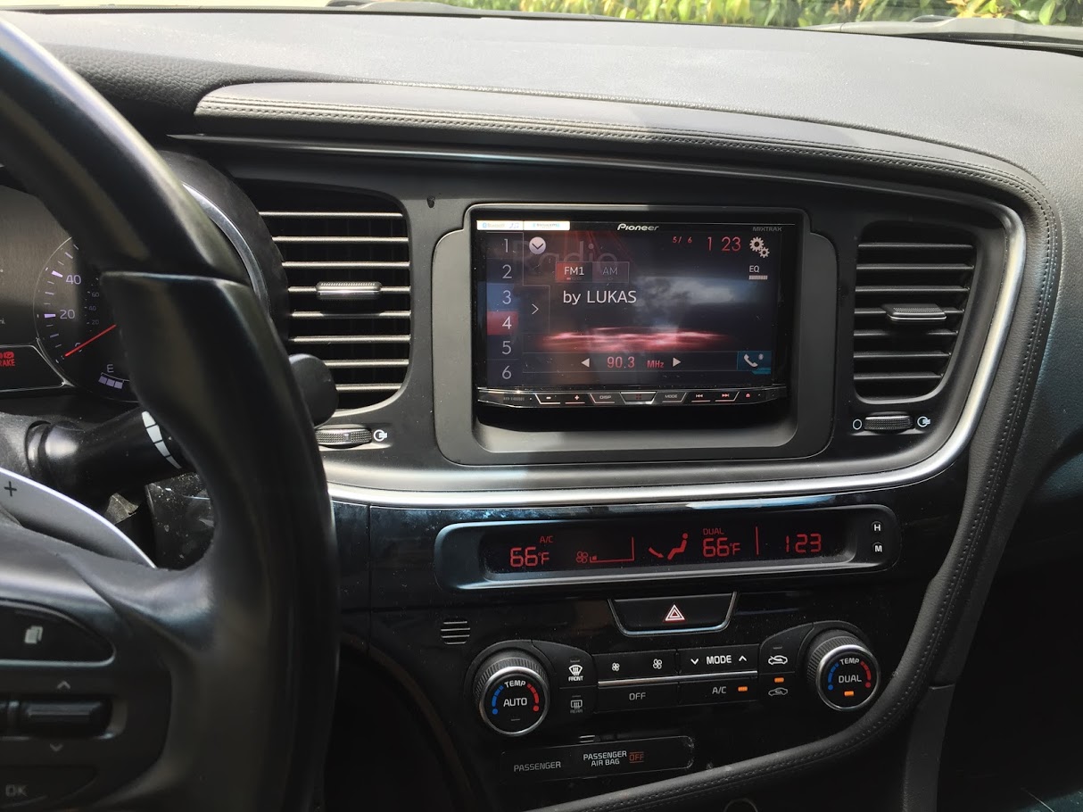 2015 Kia Optima Radio Upgrade and Camera Install — Twelve Volt Technologies