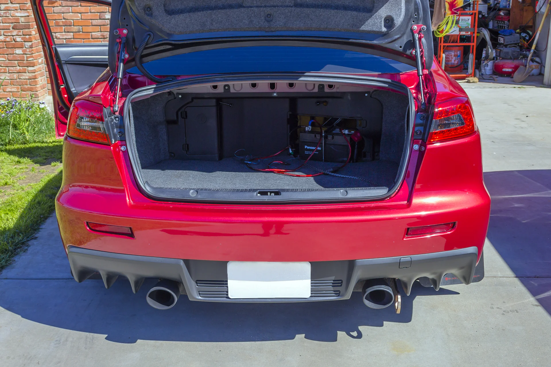 2010 Evo Trunk Wiring
