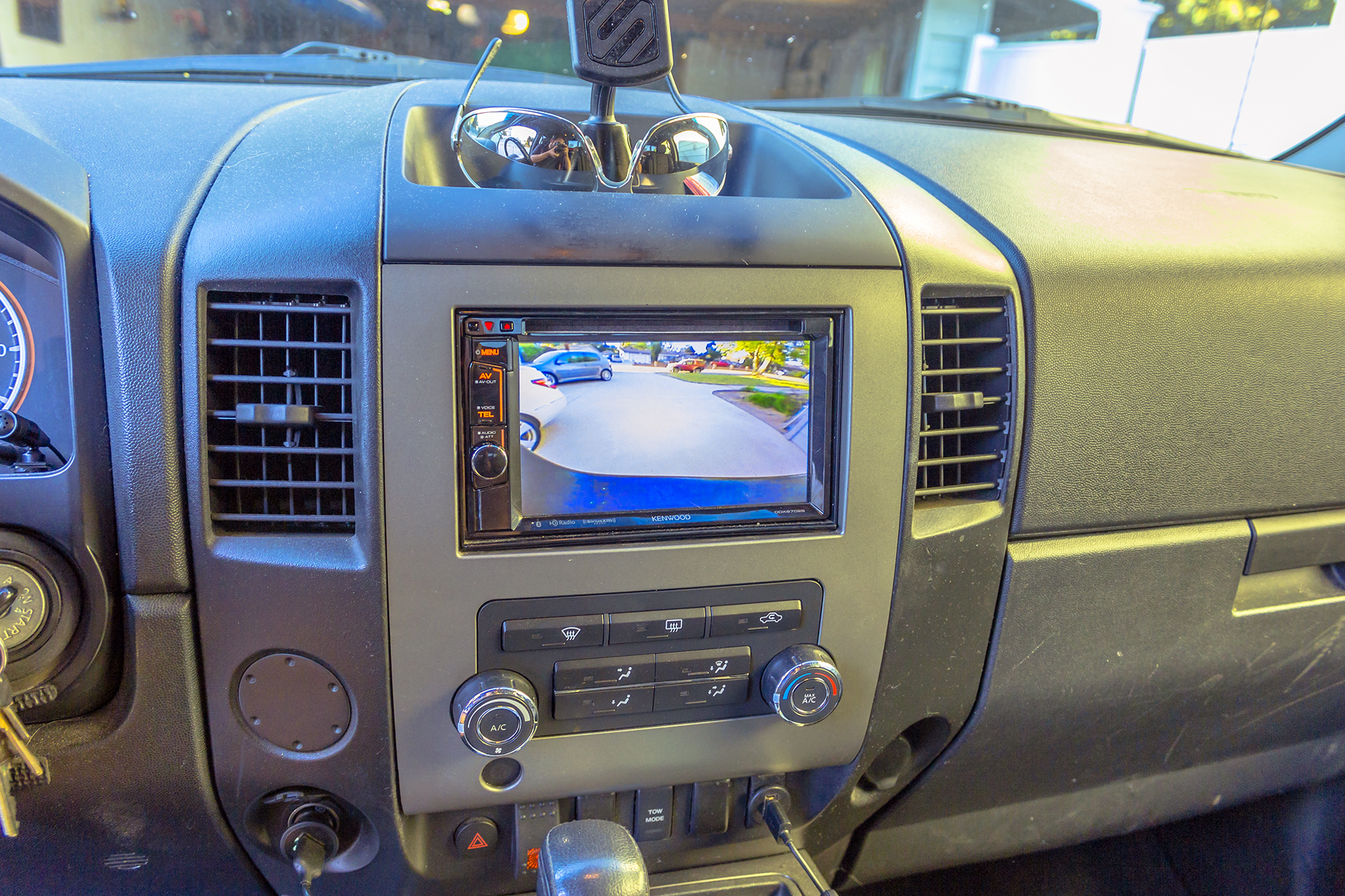 2008 Nissan Titan Reverse View