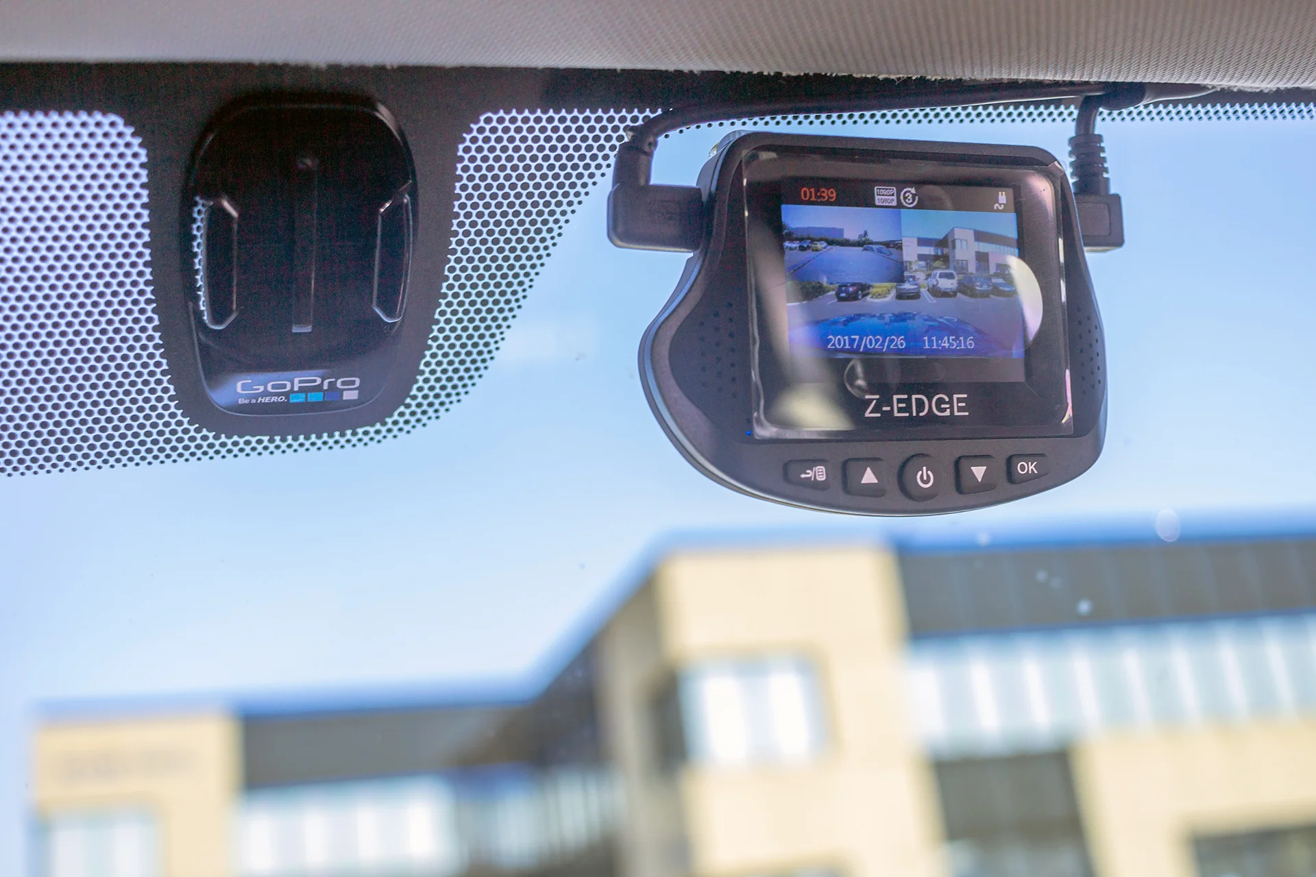 This 2016 Toyota Tacoma wanted a dash camera to protect his new truck!