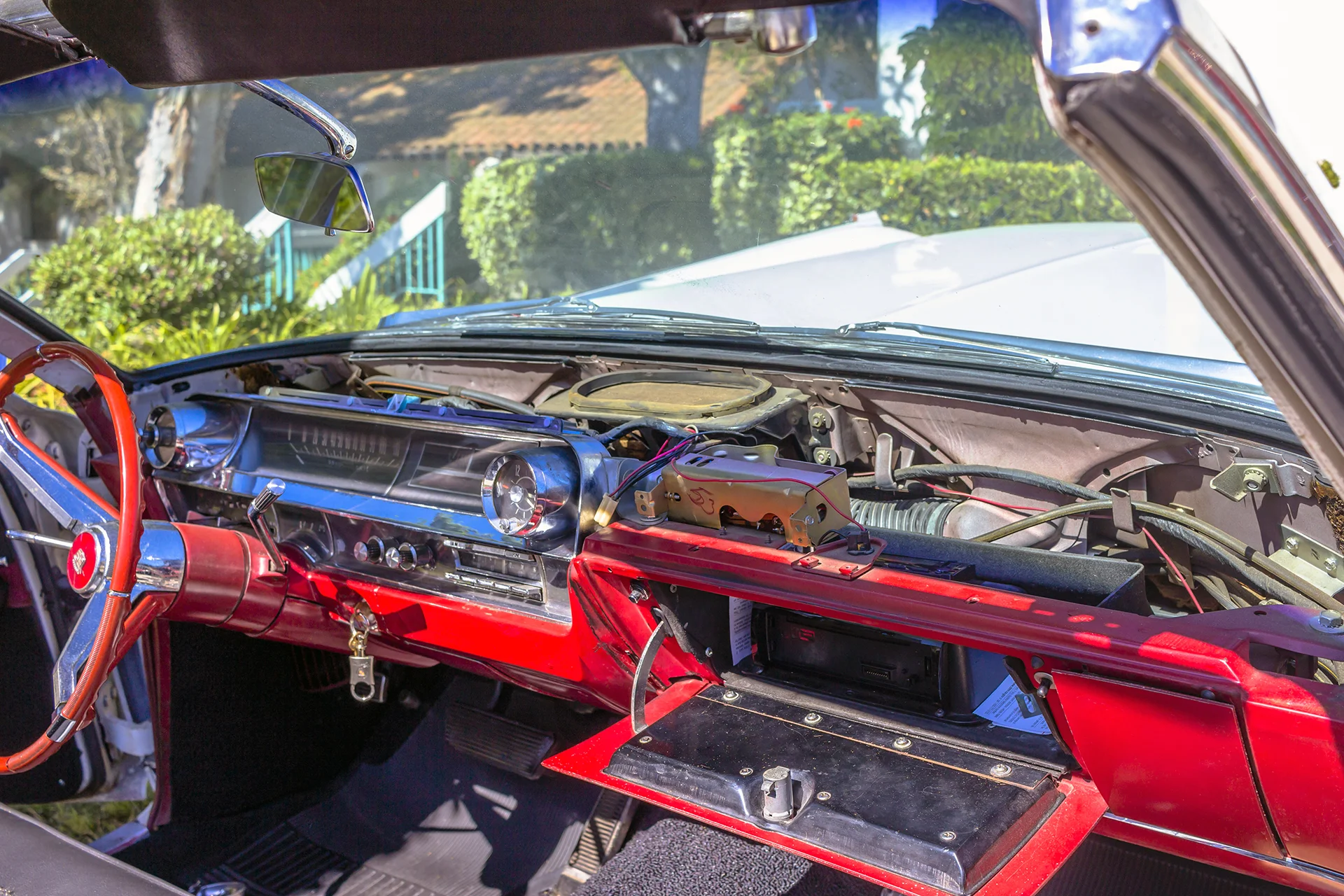1963 Cadillac Convertible Dash Removed.jpg