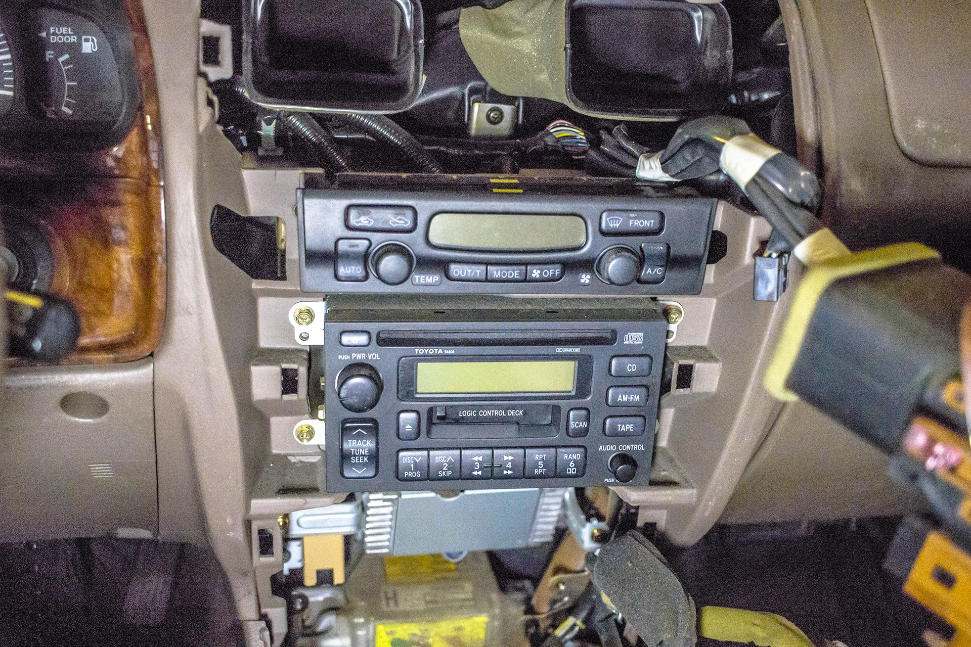 1998 Toyota 4Runner Factory Radio Removal 1.jpg