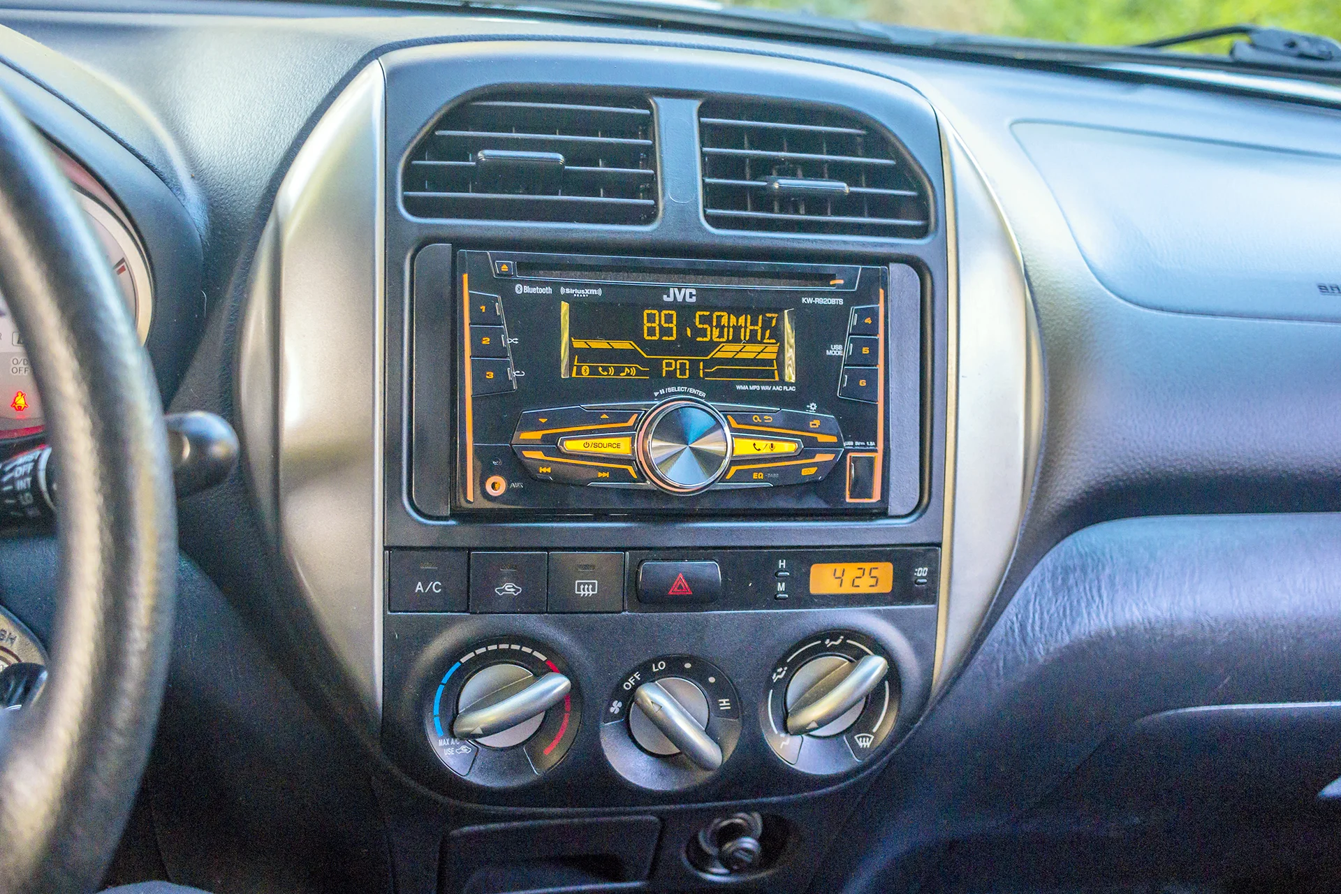 This 2004 Toyota RAV4 had us install a 