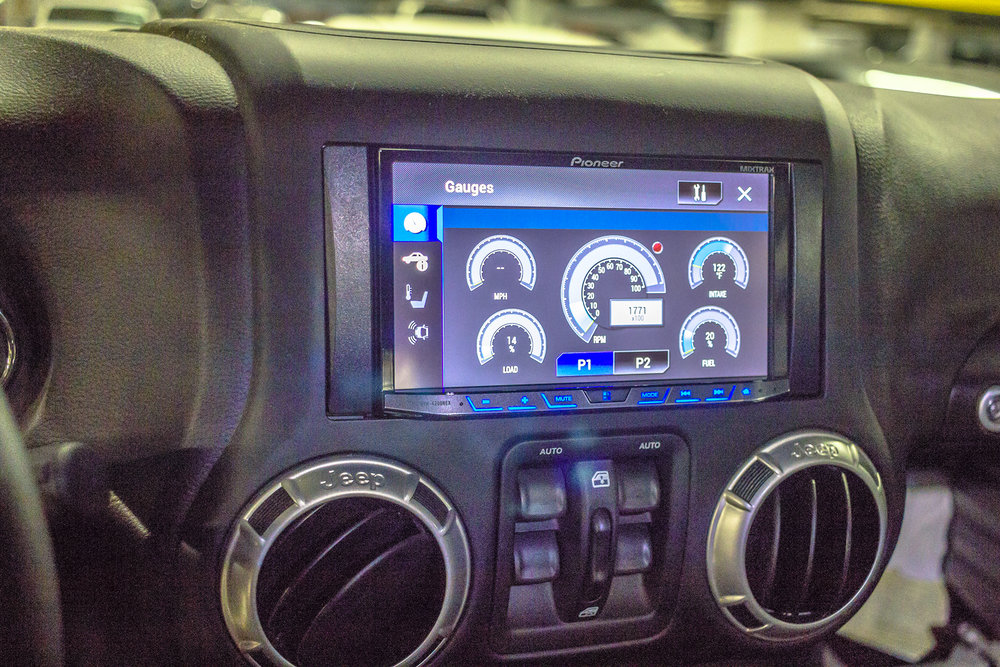 2017 Jeep Wrangler Unlimited gets a new radio and two cameras! — Twelve  Volt Technologies