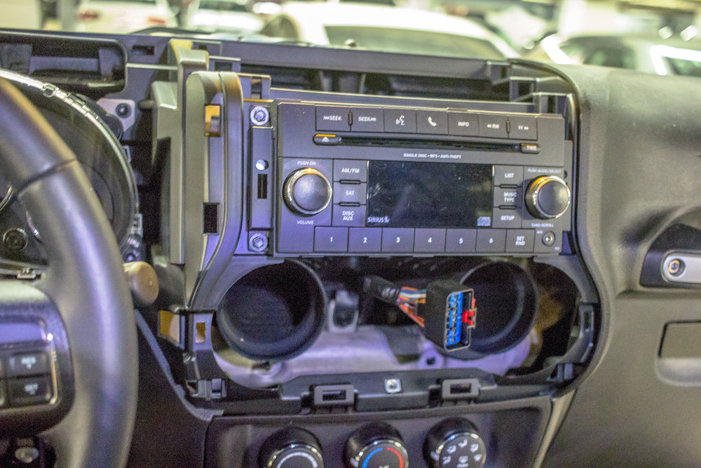 2017 Jeep Wrangler Unlimited gets a new radio and two cameras! — Twelve  Volt Technologies