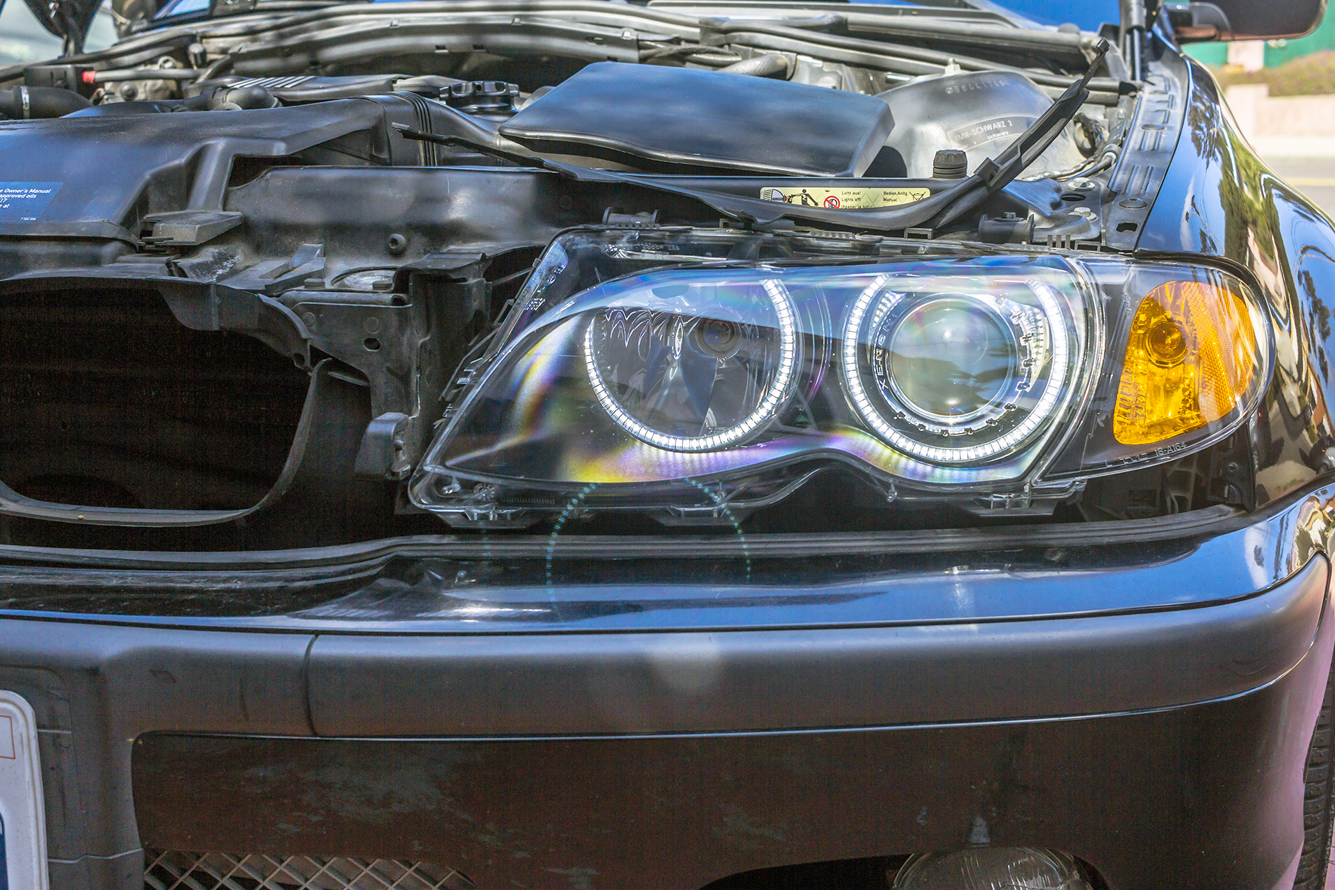 We added some Halo Rings to this 2001 BMW 330i!
