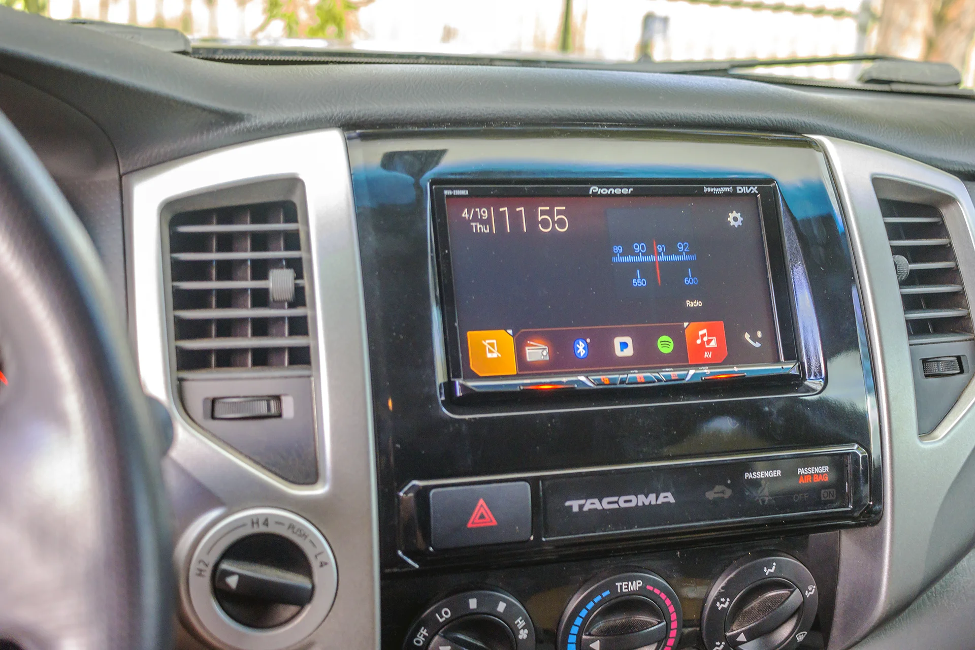 2015 Toyota Tacoma upgrades to a Pioneer MVH-2300NEX!
