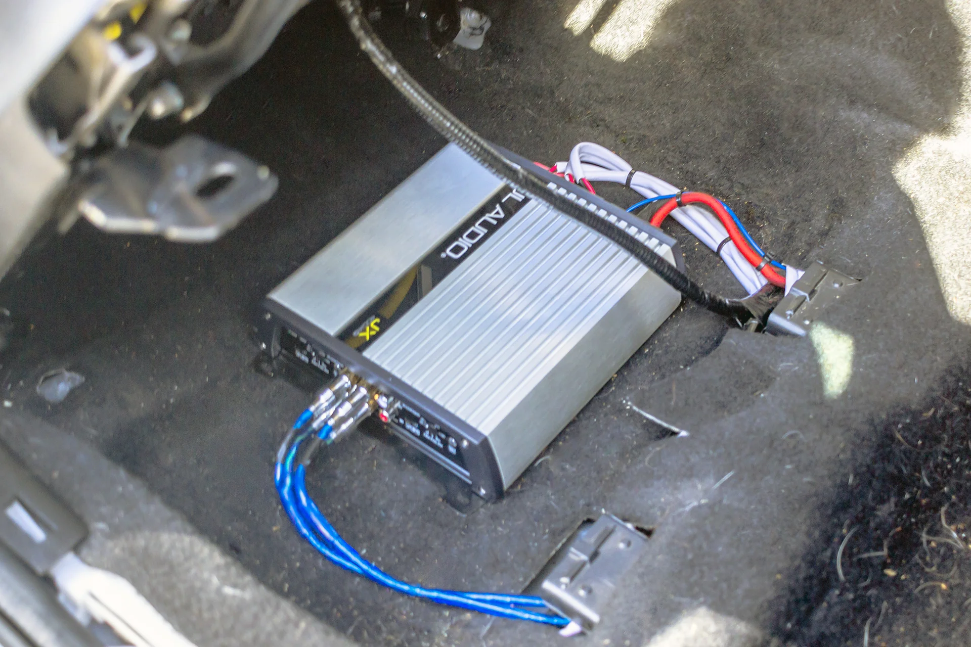 2014 Subaru WRX Four Channel Amplifier.jpg