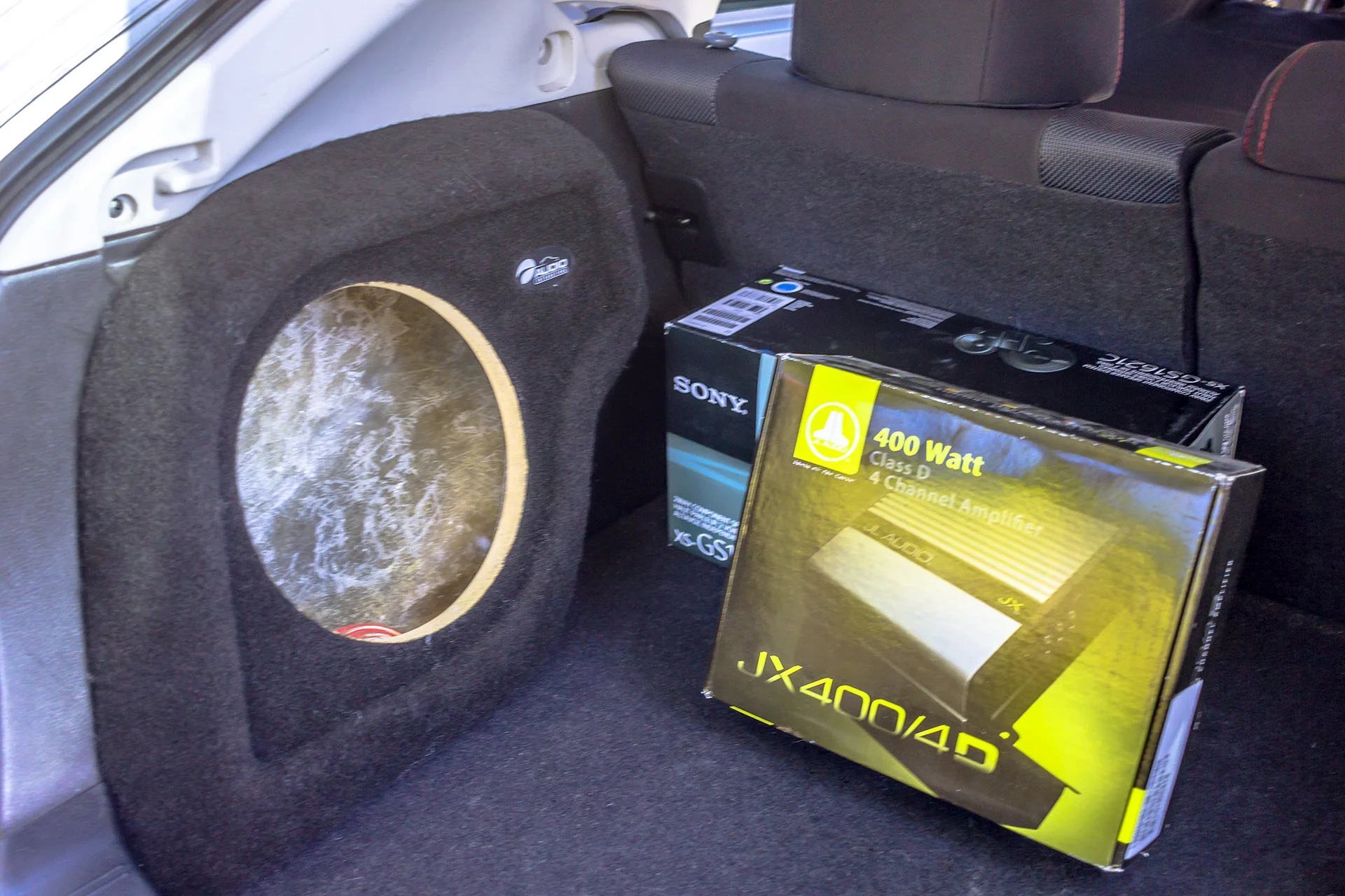 2018 subaru wrx subwoofer box