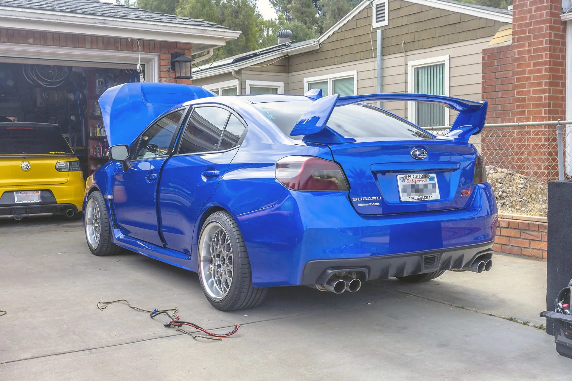 subwoofer to this 2017 Subaru WRX STI 