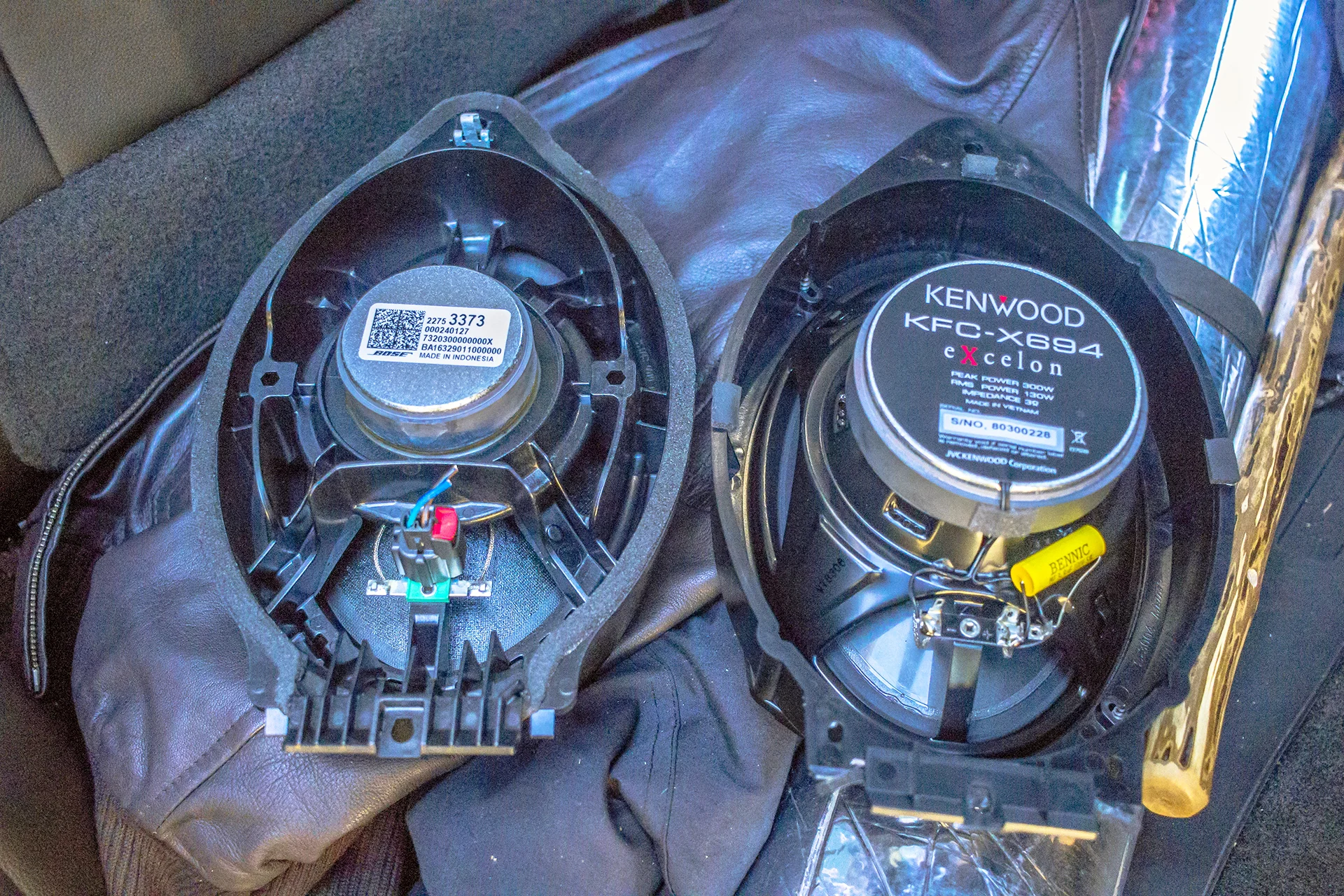 2018 Chevy Silverado upgrades his Bose sound system with Kenwood