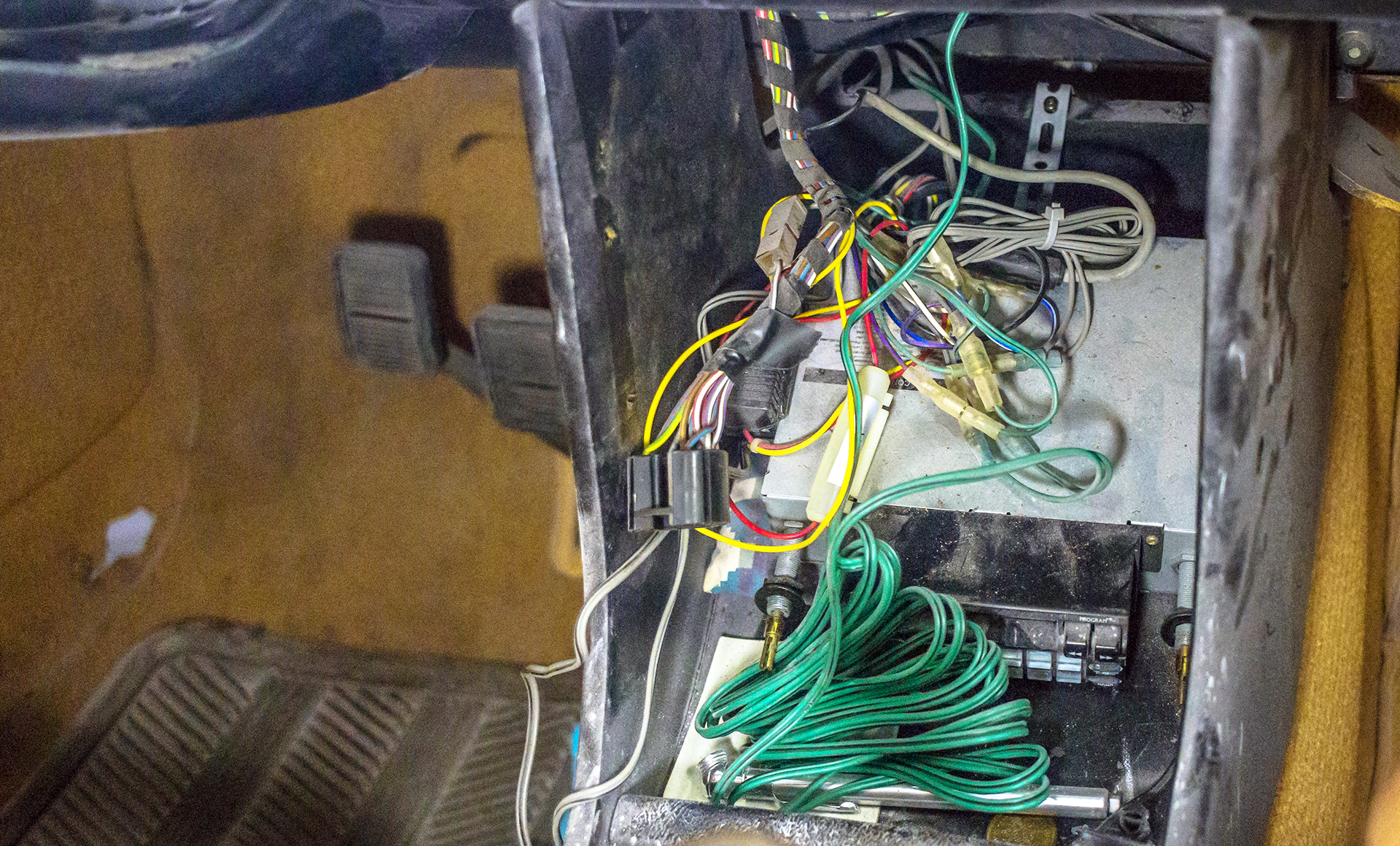 1976 BMW 2002 Radio Removal.jpg