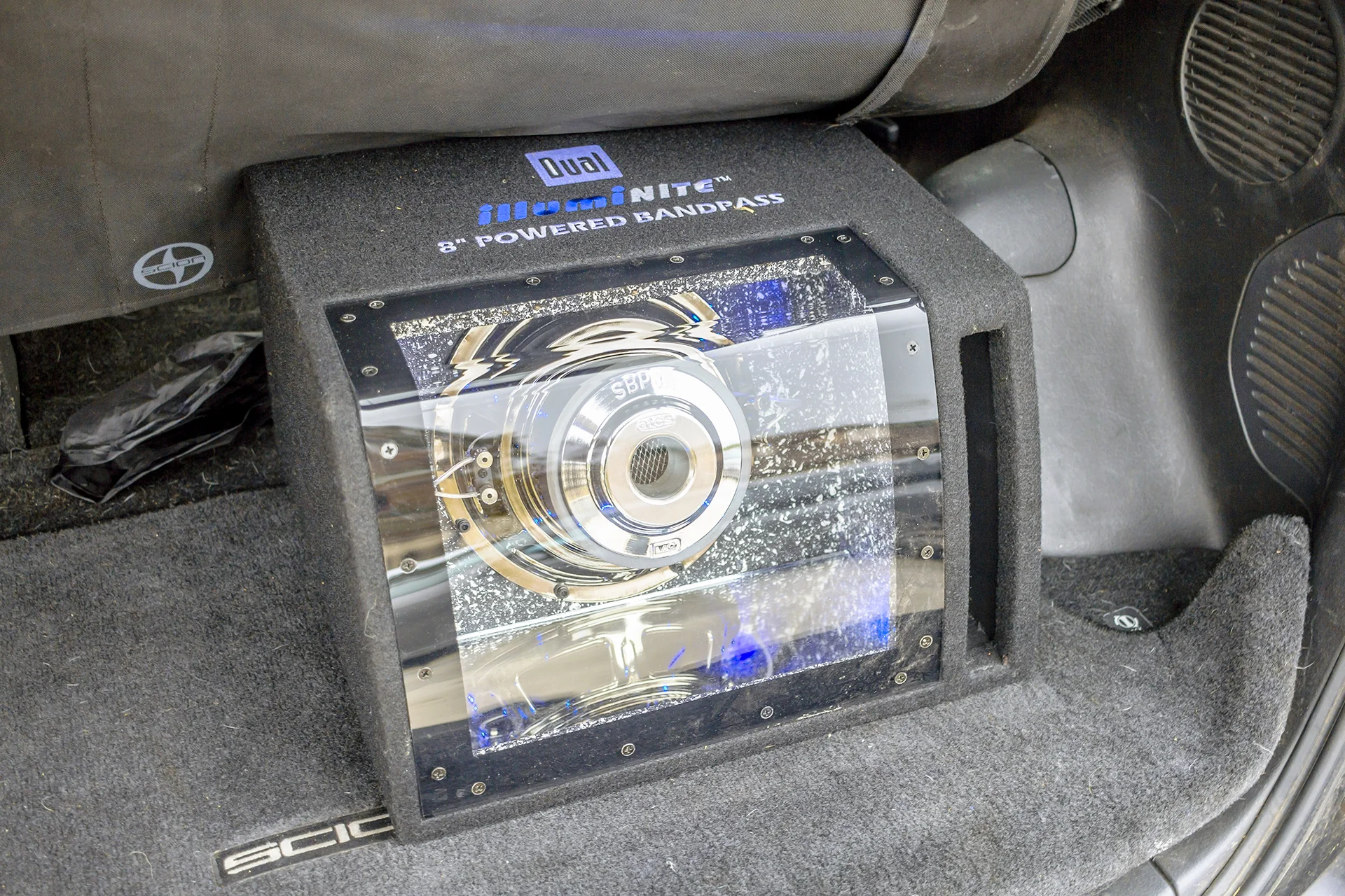 scion xb subwoofer