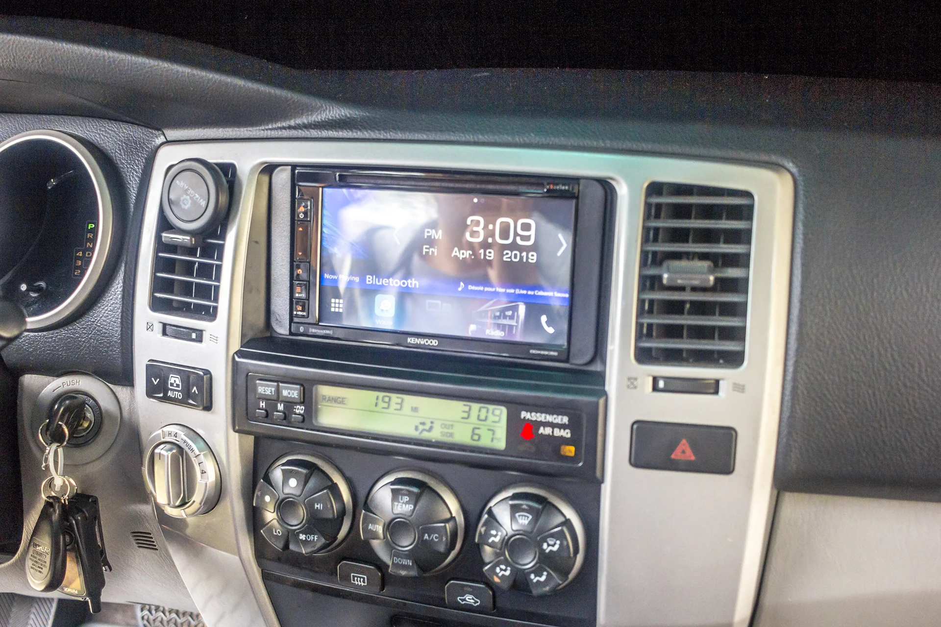 We updated the radio in this 2008 Toyota 4Runner!