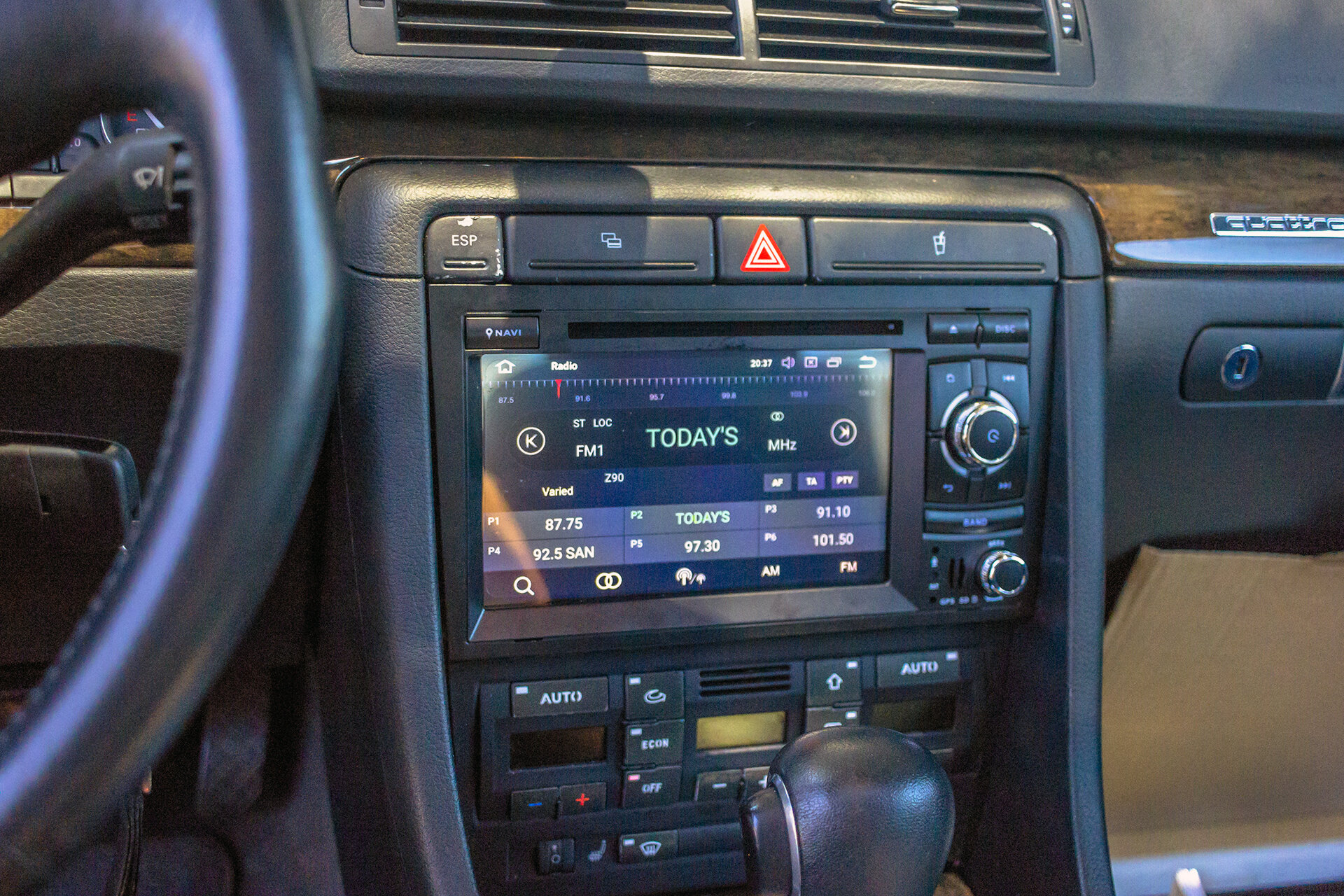 2004 Audi S4 has us install an android radio! — Twelve Volt Technologies