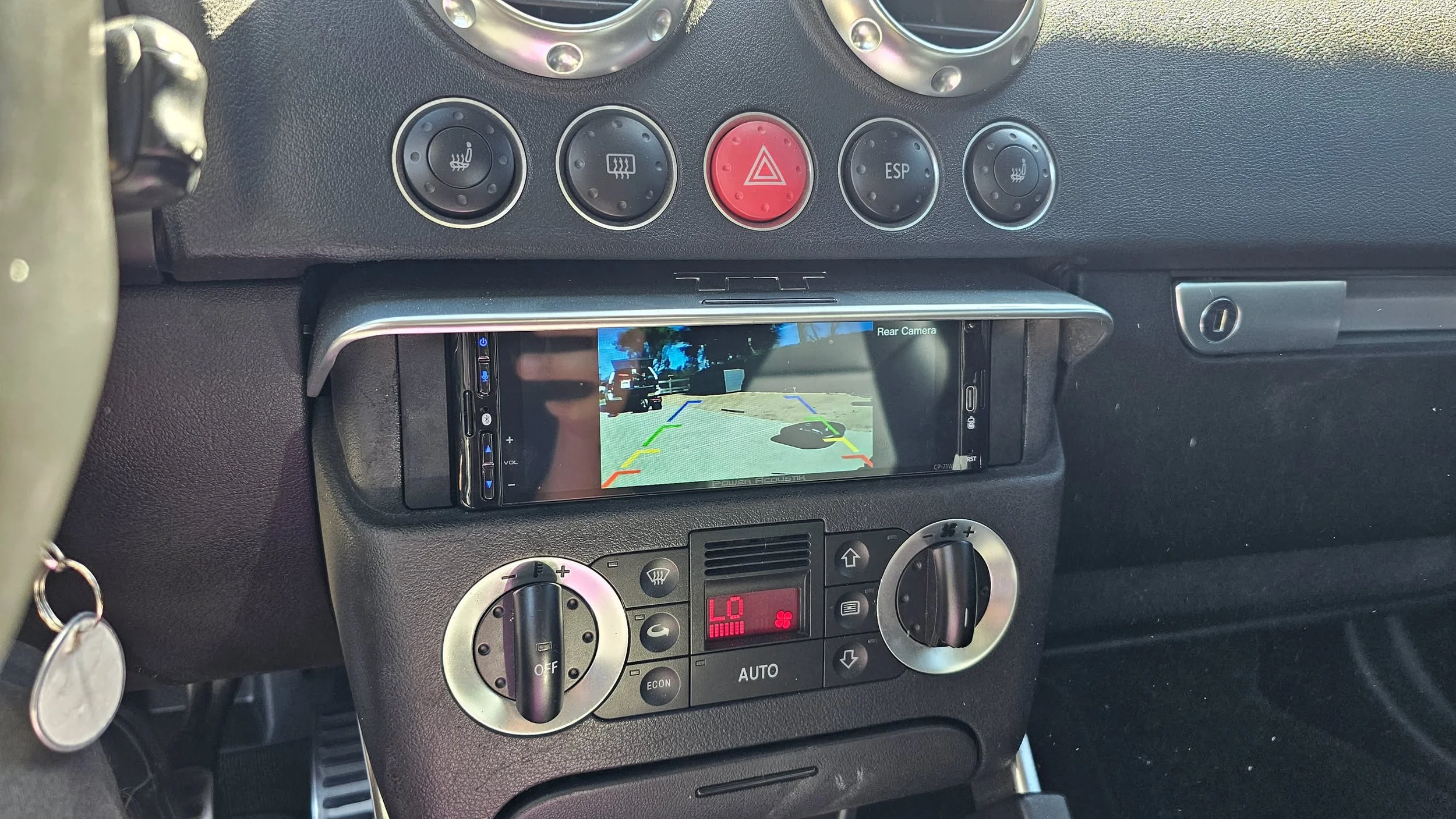 2002 Audi TT Audio Upgrade + Backup Camera (Mobile Install in Poway)