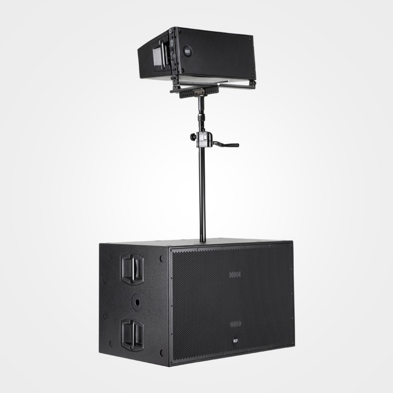 Arrangement 1 - 2 x RCF HDL20A / 2 x 18" Subs - Suitable for all applications and catering for up to 250 people, suitable for live venues and night clubs.