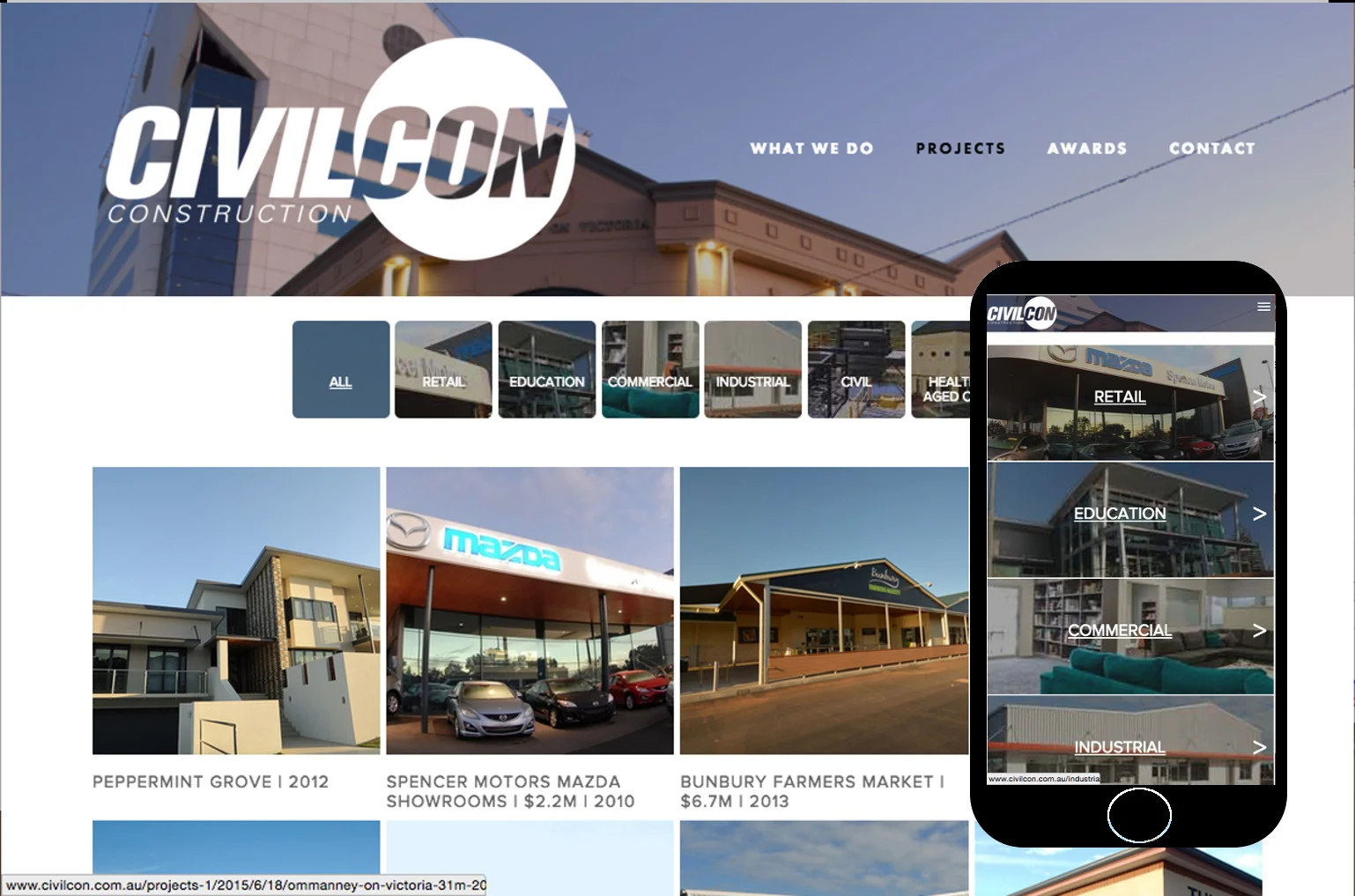 CivilCon Website Redevelopment