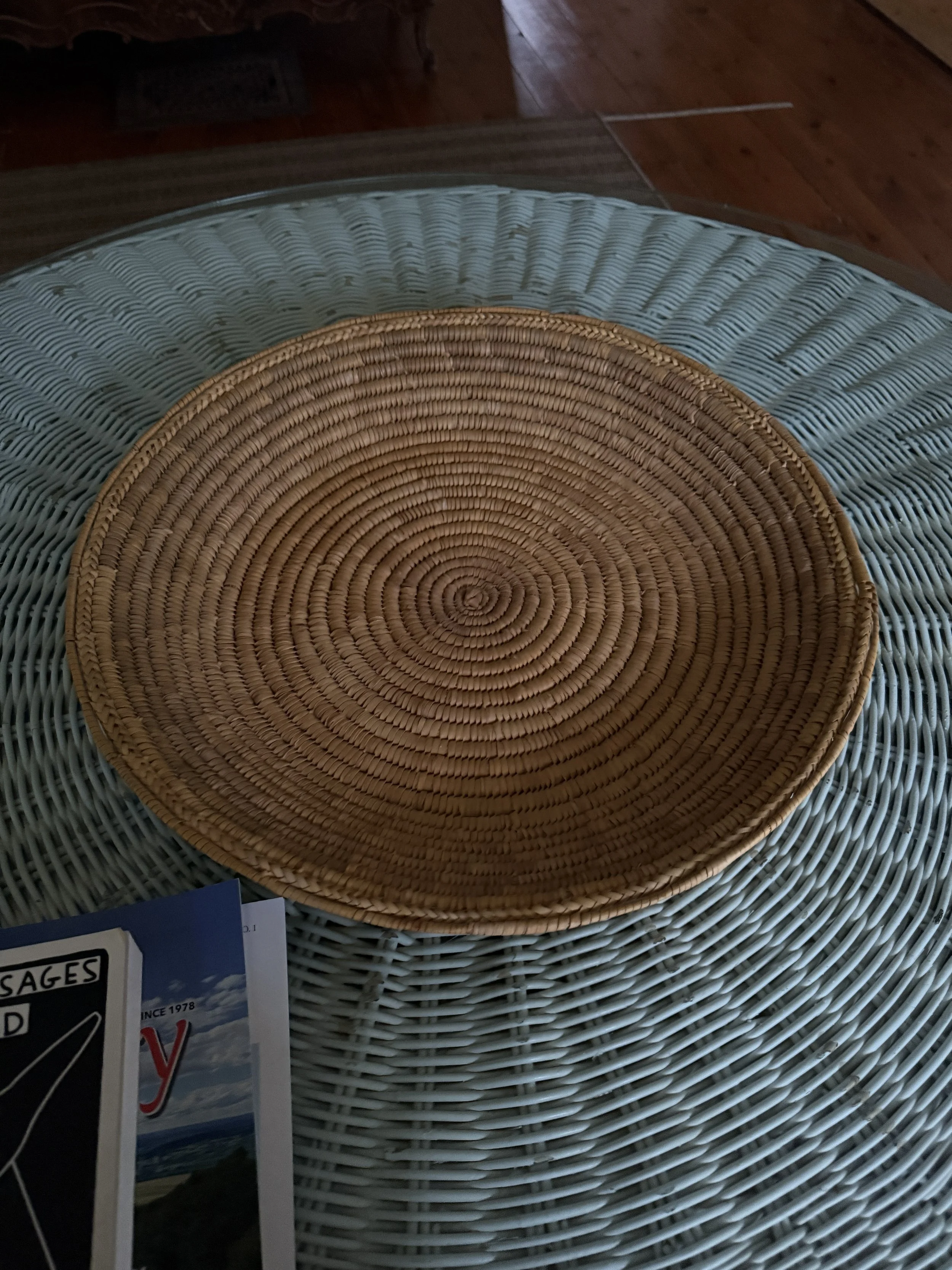Woven Basket Tray