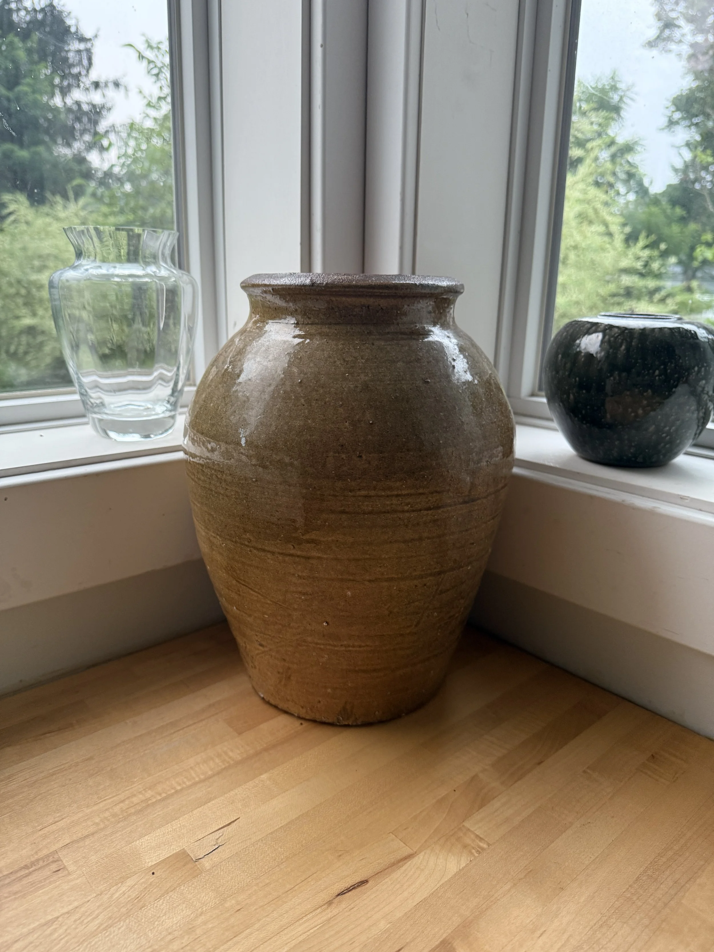 Vessel in Mustard Color