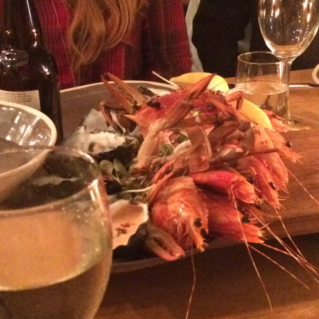 Delicious Seafood Mini Platters to share between 2 People