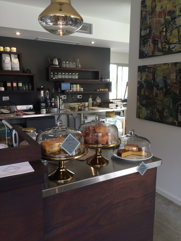 The Cube in Dunsborough (the Cafe actually is designed like a cube)