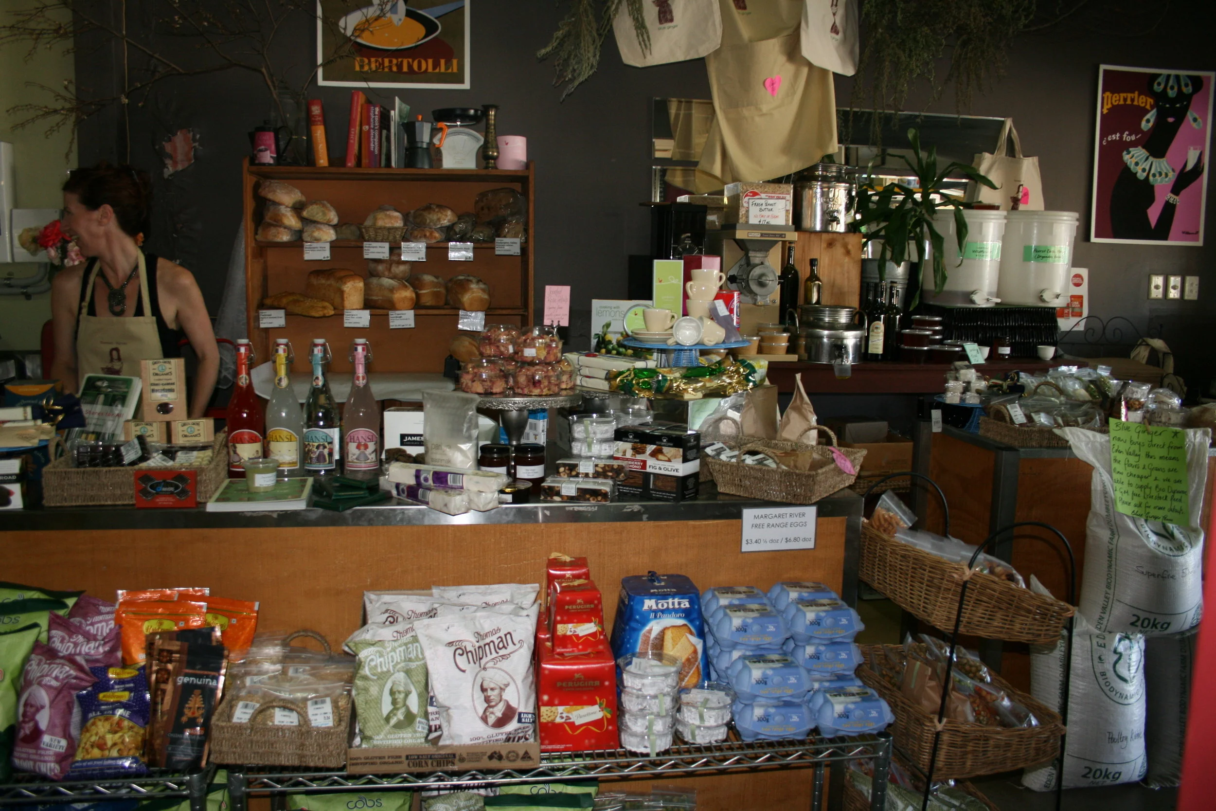 I found this photo of a very delightful food store.....more of these on the trip....