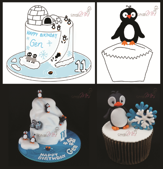 Having the liberty to change the design gives us the flexibility of making the cake look better than what we are confined to by our drawings