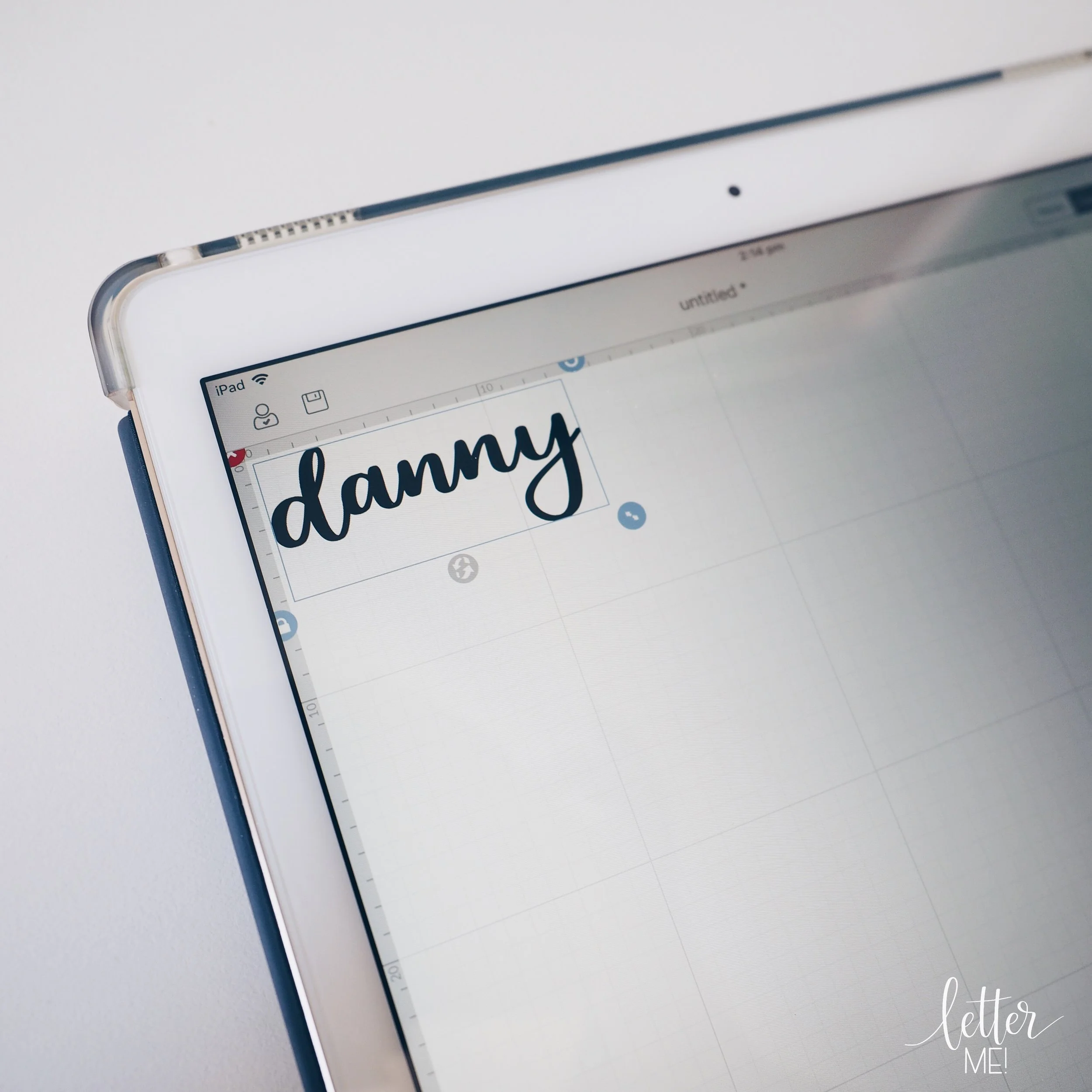 Introduction To Cricut Letter Me