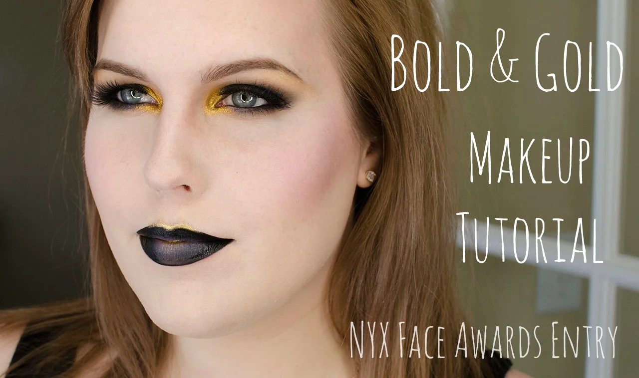 Bold & Gold Makeup Tutorial