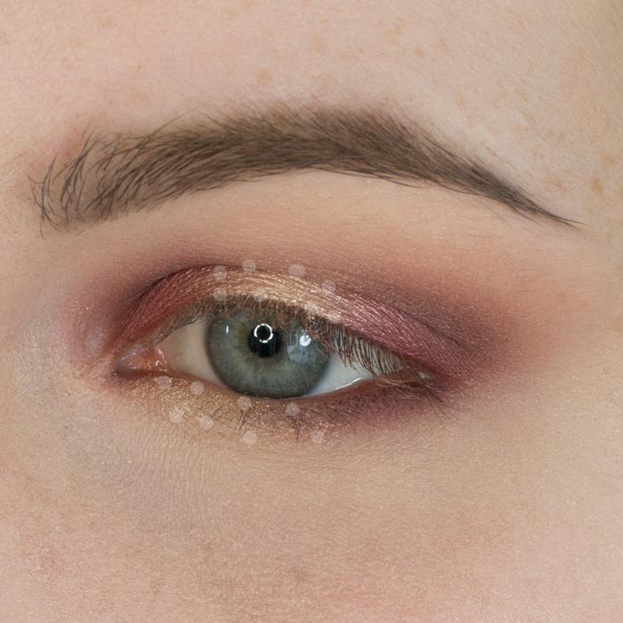 Plum and Champagne Halo Eyeshadow Tutorial