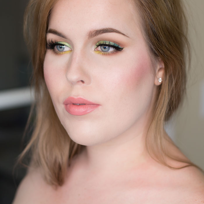 Green and Blue Saucebox Batalash Palette Tutorial