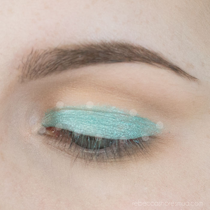 Green and Blue Saucebox Batalash Palette Tutorial