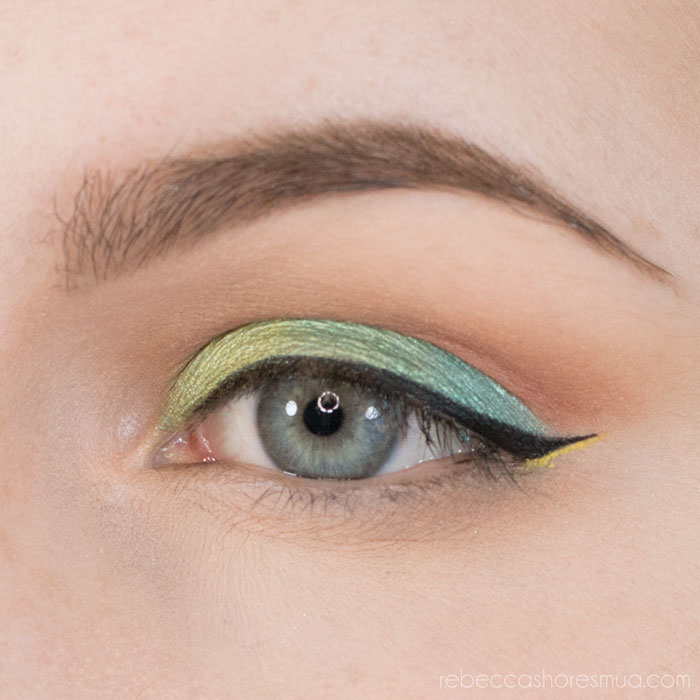 Green and Blue Saucebox Batalash Palette Tutorial