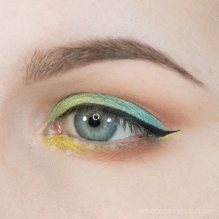 Green and Blue Saucebox Batalash Palette Tutorial
