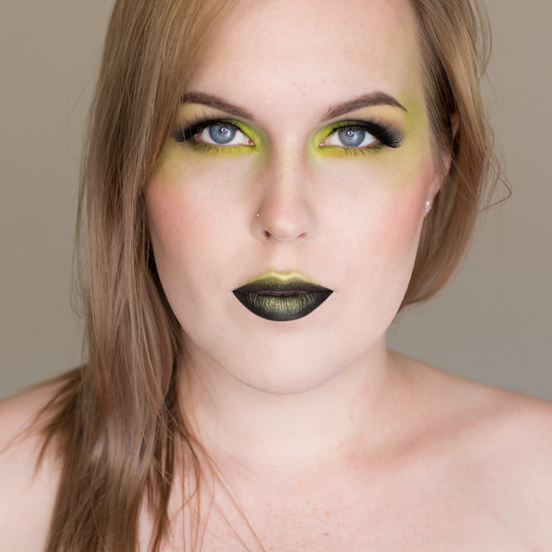 A Pop of Color wth Acid Green Look