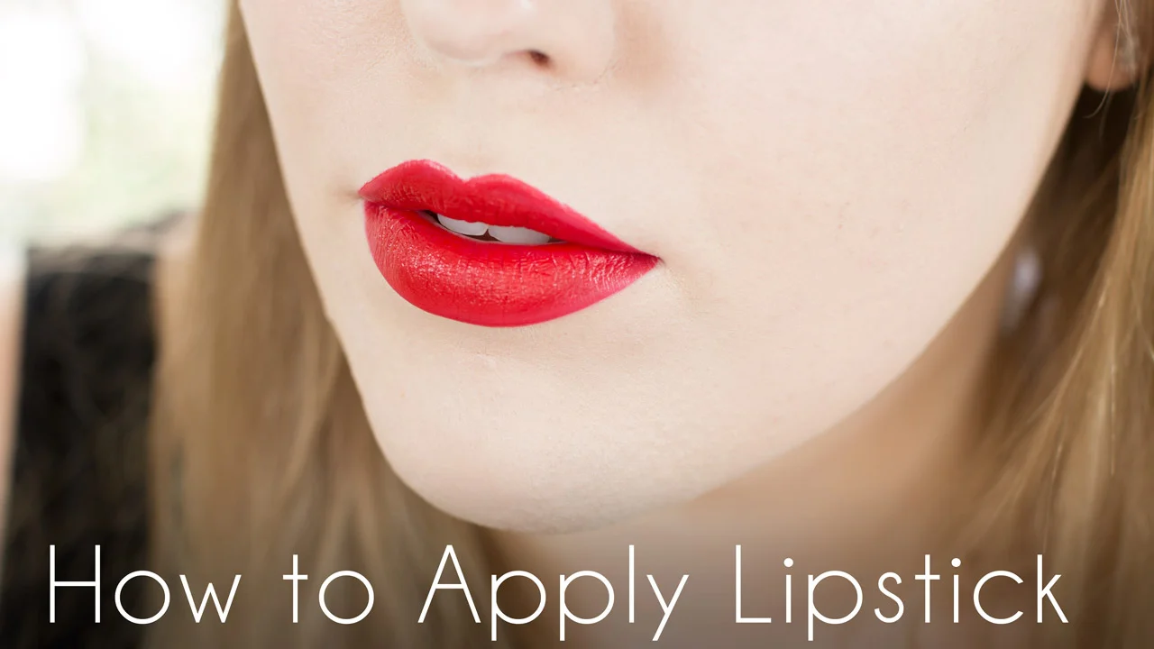 How to Apply Lipstick Tutorial