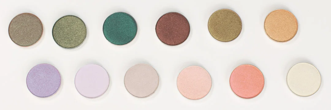 Makeup Geek Duochrome Eyeshadow Swatches
