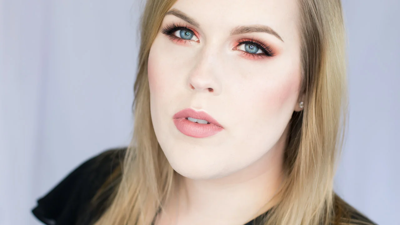 Orange and Copper Eye shadow Tutorial 