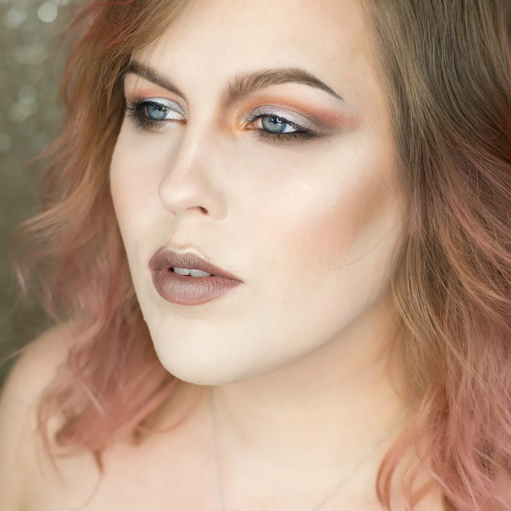 Mixed Metallics Messy Makeup Tutorial