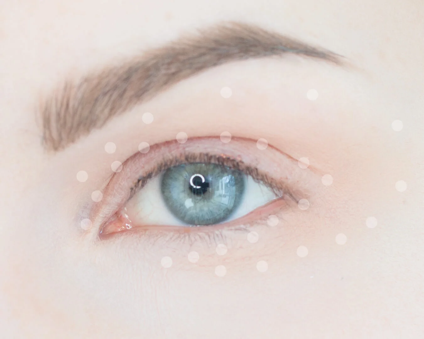 Petal Pink and Minty Greens Makeup Tutorial Step 1