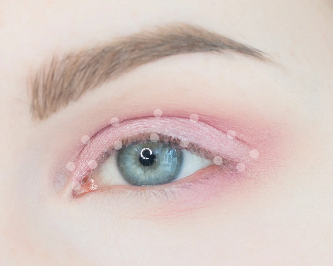 Petal Pink and Minty Greens Makeup Tutorial Step 3