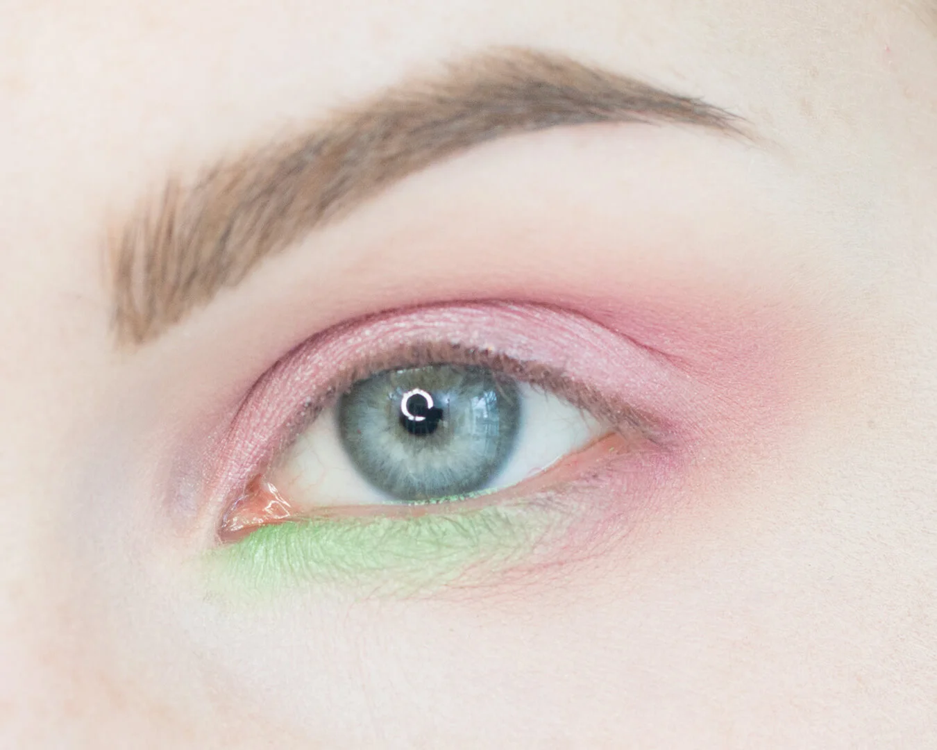 Petal Pink and Minty Greens Makeup Tutorial Step 4
