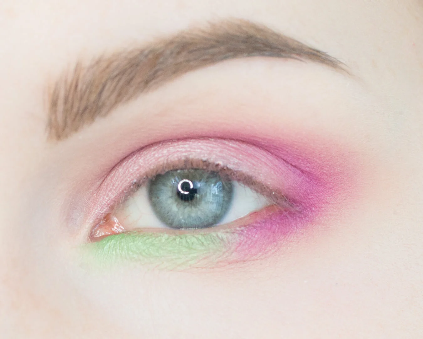 Petal Pink and Minty Greens Makeup Tutorial Step 5